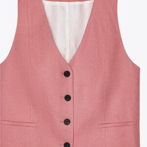 Zara Rose Pink Sleeveless Vest Top